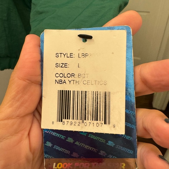 NWT YL Celtics Starter Jacket - Picture 3 of 3